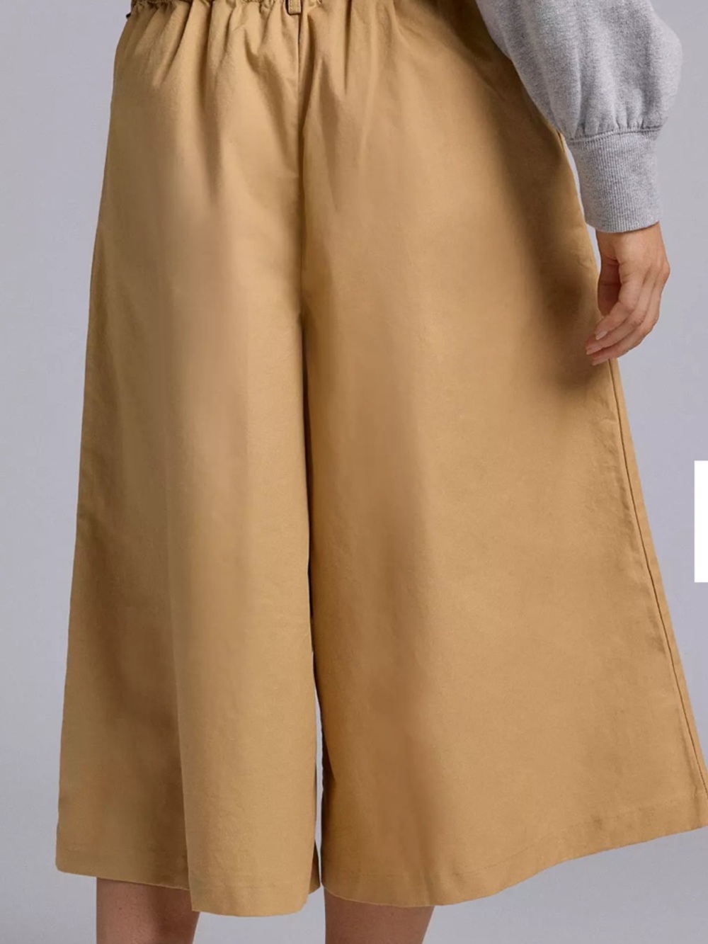 BDG Cropped Culotte Pant - Picture 3 of 15